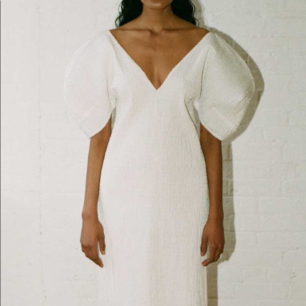 Mara Hoffman White Cotton Gracen Dress XS / S NEW